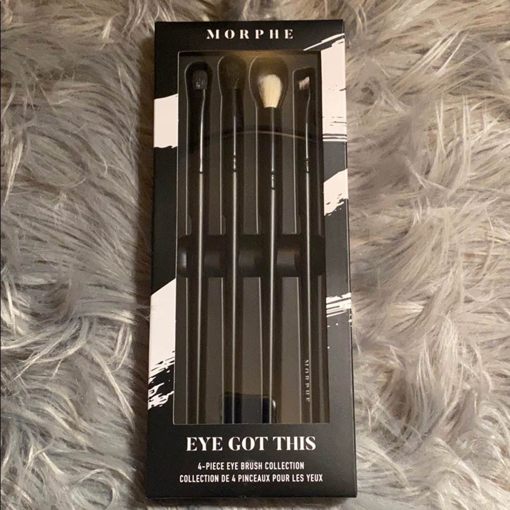Morphe 4-piece eye makeup brush set